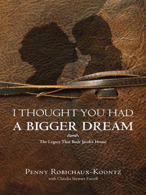 cover image of I Thought You Had a Bigger Dream